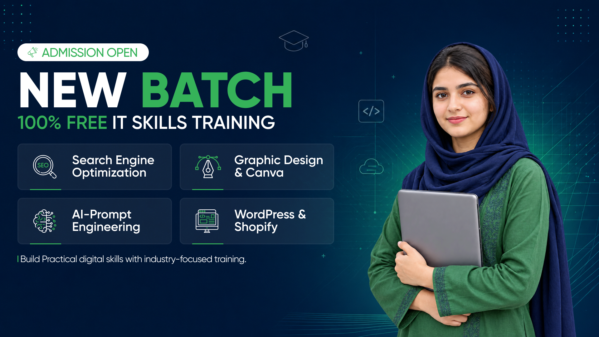 New batch admission open
