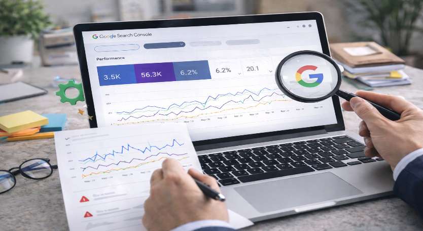 Guide to understanding website performance report for SEO insights.